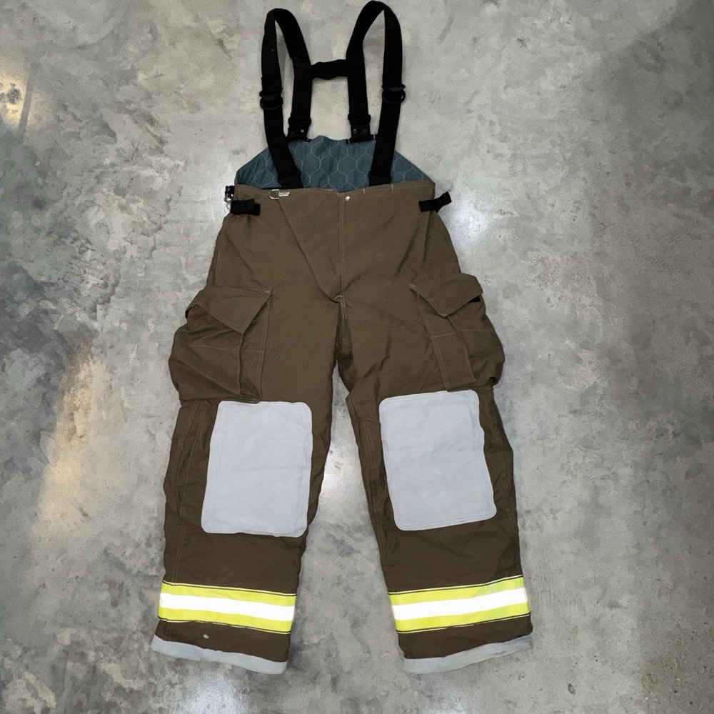 GLOBE GX-7 Firefighter 40x30 Turnout Bunker Pants FIRE RESCUE GEAR SUSPENDER